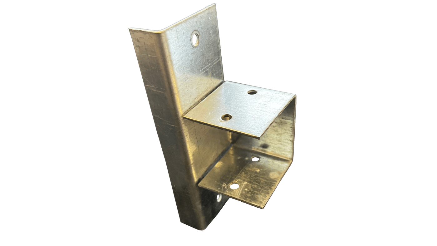 png cutout of a purlin bracket for carport hardware for sale